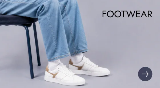 Footwear banner