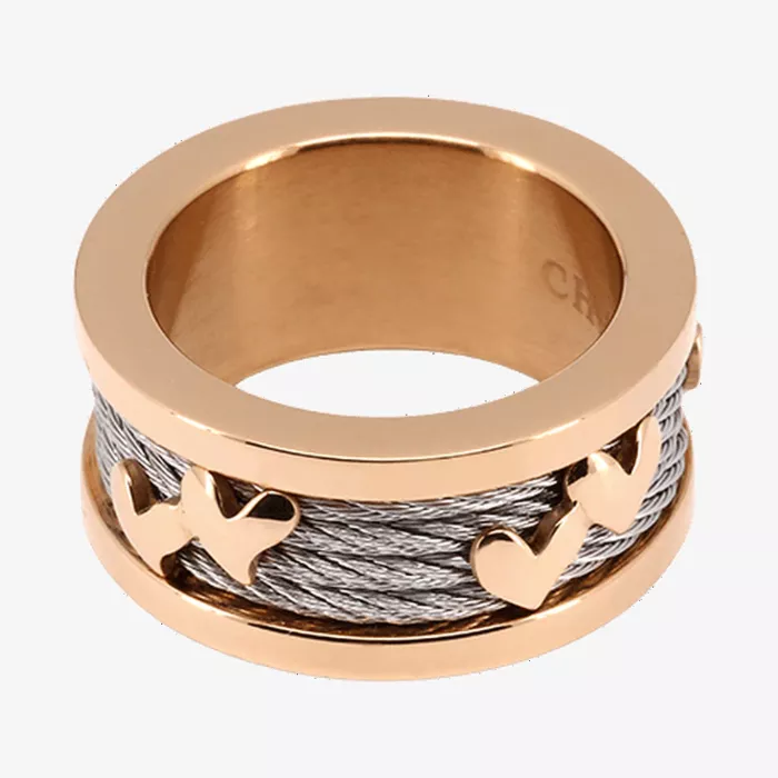 Charriol Forever Heart Ring — view 1