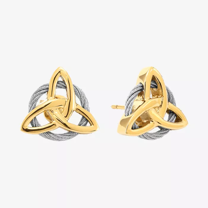 Charriol Triquetra Earrings — view 1