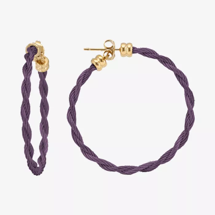 Charriol Love Twist Earrings — view 1