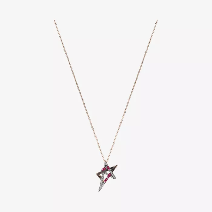 Kismet by Milka Catching Stars Necklace — view 1