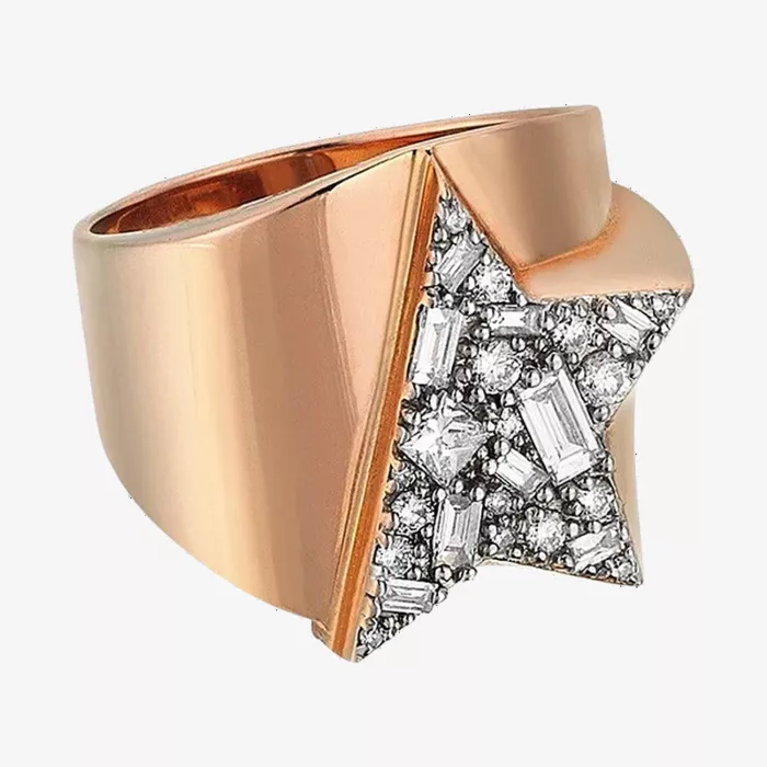 Kismet by Milka Opensea Ring — view 1