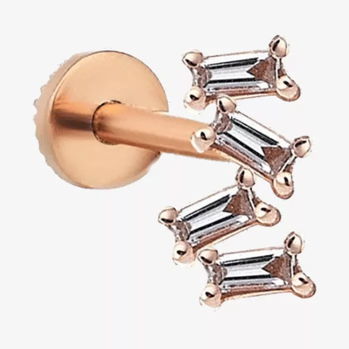 Kismet by Milka Baguette Piercing — view 1