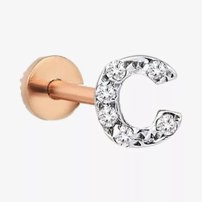 Kismet by Milka Monogram Piercing — view 1