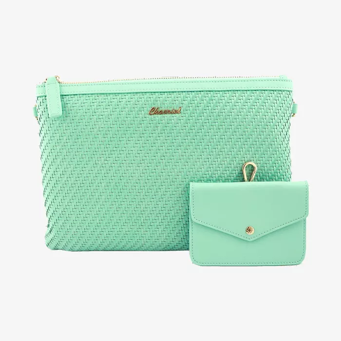 Charriol Christina Woven Pouch S — view 1