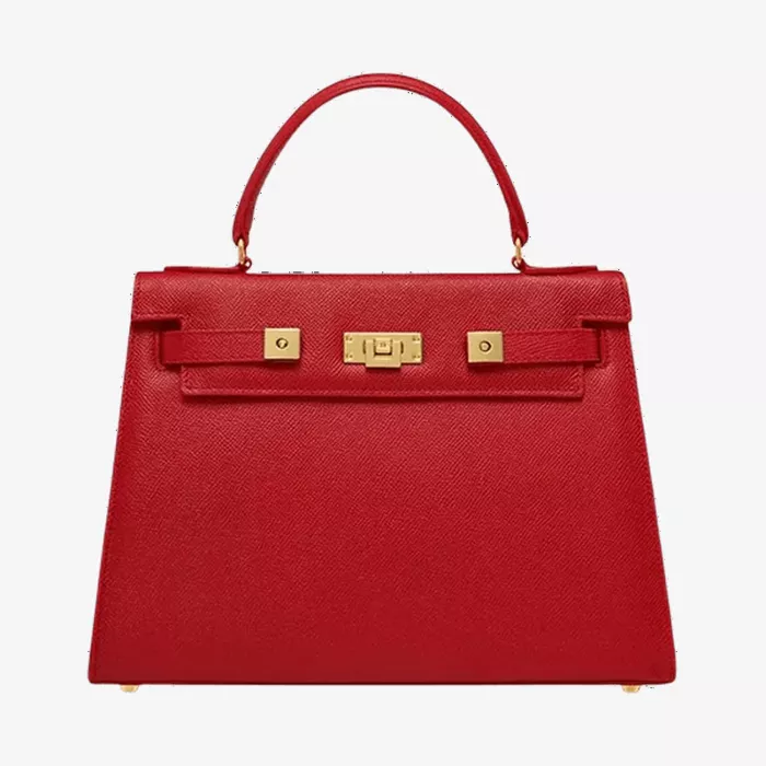 Lalage Beaumont Maya Large Dolomite Pebble Handbag — view 1