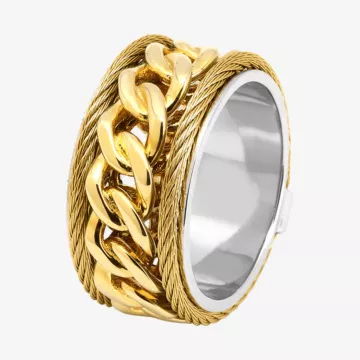 Charriol Celtic Chainette Ring — view 1