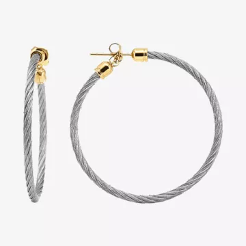 Charriol Celtic Classic Hoop Earrings — view 1