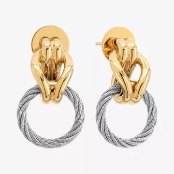 Charriol Celtic Knot Earrings — view 1