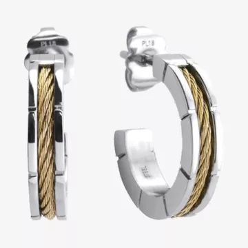 Charriol Forever Slim Svart Earrings — view 1