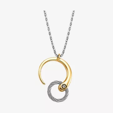 Charriol Infinity Zen Necklace — view 1