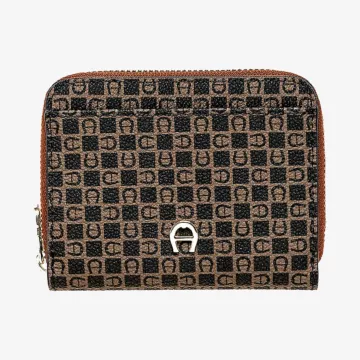 Aigner Fashion Cognac Brown Purse — view 1