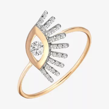 Kismet by Milka Protect Me Ring — view 1