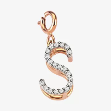 Kismet by Milka Monogram Charm — view 1