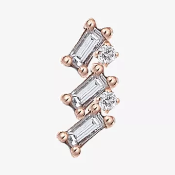 Kismet by Milka Baguette Earring — view 1