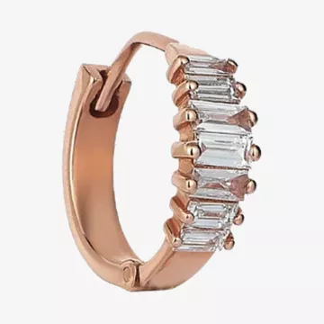Kismet by Milka Baguette Earring — view 1