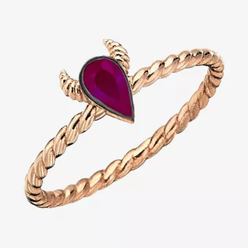 Kismet by Milka Monsters Ring — view 1