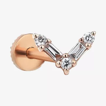 Kismet by Milka Baguette Piercing — view 1