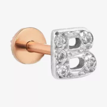 Kismet by Milka Monogram Piercing — view 1