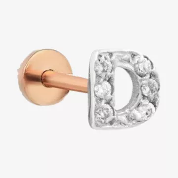 Kismet by Milka Monogram Piercing — view 1