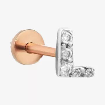 Kismet by Milka Monogram Piercing — view 1