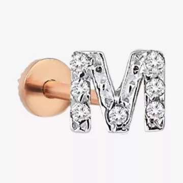 Kismet by Milka Monogram Piercing — view 1