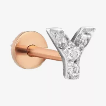Kismet by Milka Monogram Piercing — view 1