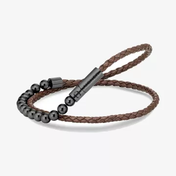 Aigner Fashion Leather Bracelet