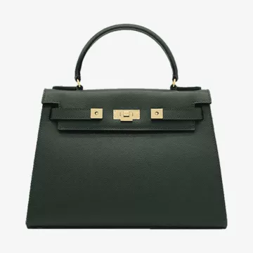Lalage Beaumont Maya Large Dolomite Pebble Handbag — view 1