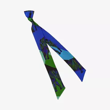Lalage Beaumont Banderole Elephant Scarf — view 1