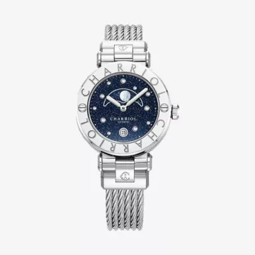 Charriol Navigator Cruise Moonphase 36 Watch