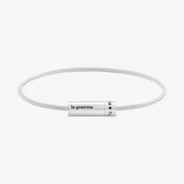 Le Gramme Cable Bracelet 7g — view 1