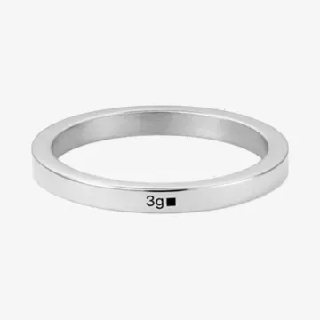 Le Gramme Ribbon Ring 3g