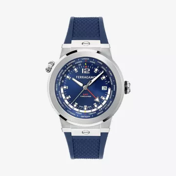 Ferragamo ساعة F-80 توقيت عالمي — عرض 1