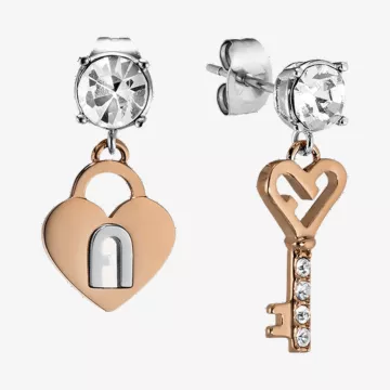 Furla Loving Padlock Earrings — view 1