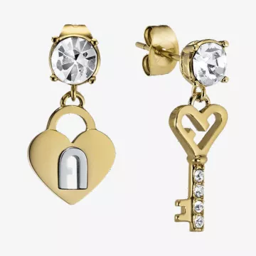 Furla Loving Padlock Earrings — view 1